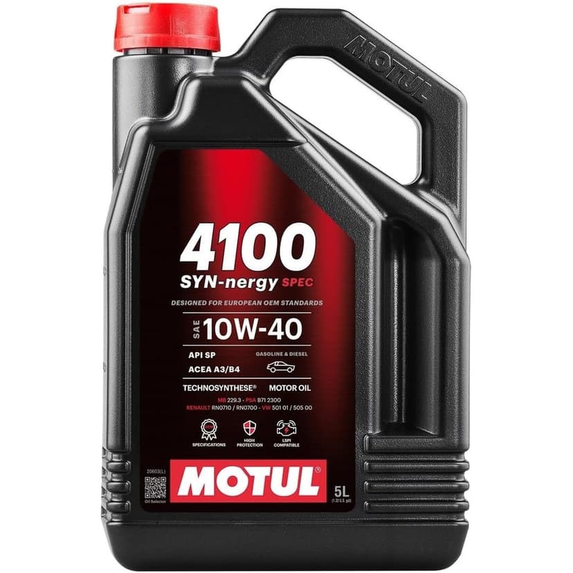 Motul 4100 SYN-nergy SPEC 10W-40 5 L — Motul