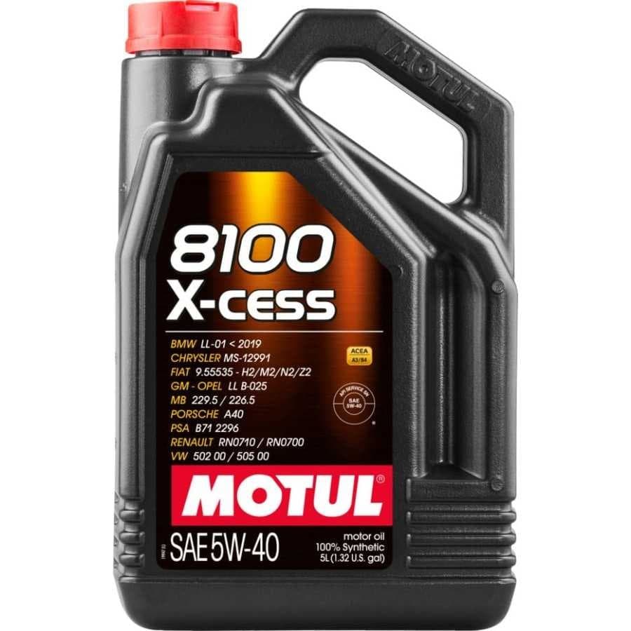Motul 8100 X-cess 5W-40 5 L de Motul