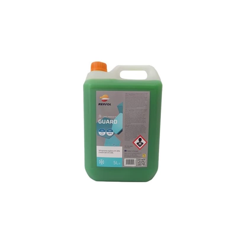Repsol Anticongelante Guard ORG 30% Verde 5 L — Repsol