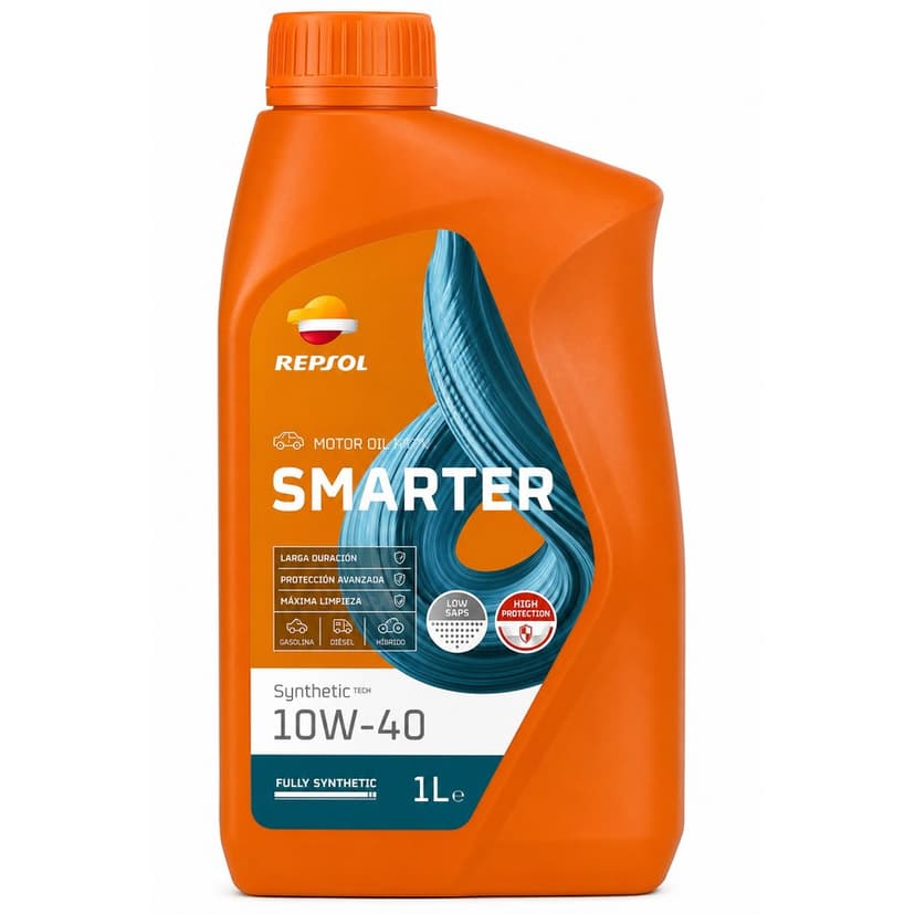 Repsol Smarter Synthetic 4T 10W-40 1 L — Repsol