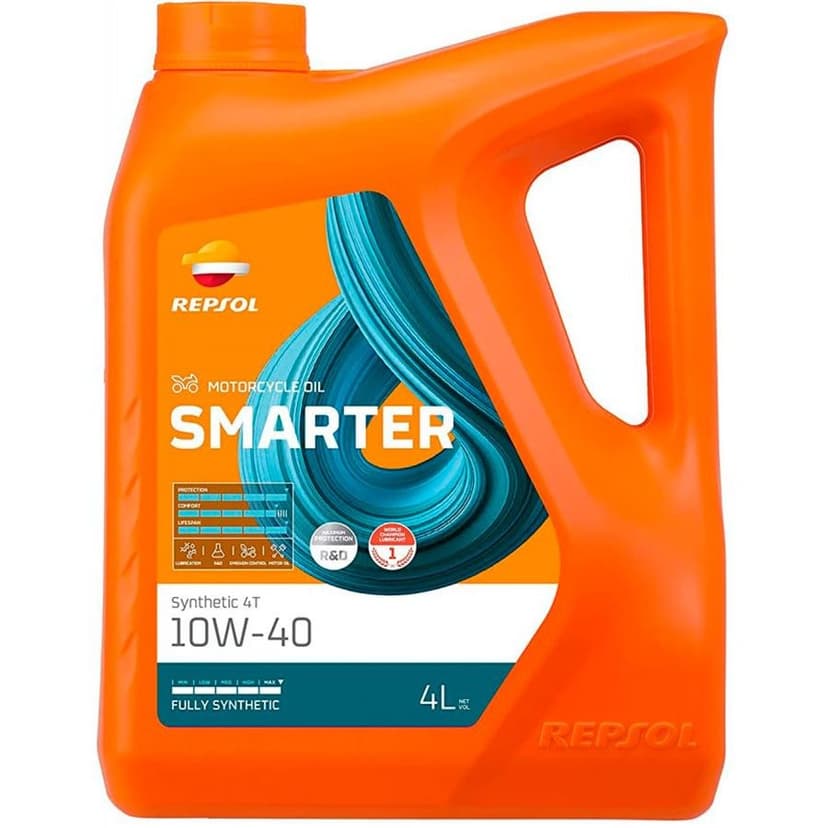 Repsol Smarter Synthetic 4T 10W-40 4 L — Repsol
