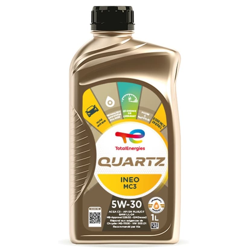 TotalEnergies Quartz INEO MC3 5W-30 1 L — TotalEnergies